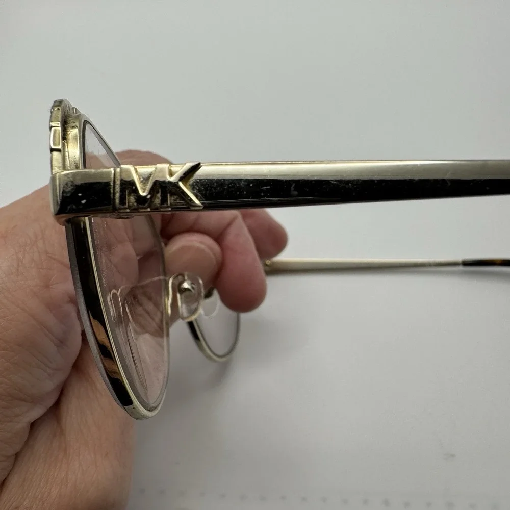 Michael Kors Women MK 3051 Andalusia Cat Eye Eyeglass Frames 1014 5316 140 Gold
